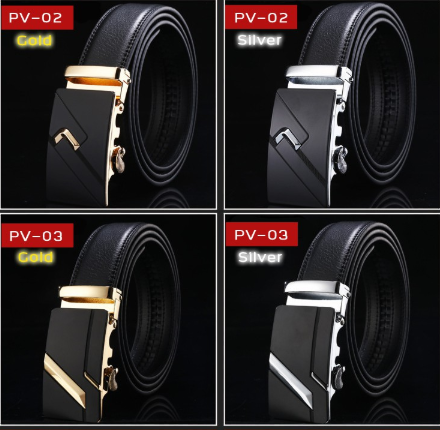 ข็มขัดผู้ชาย - Men's Belt Black Edition